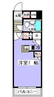 アンダルシア市川(A-025)の間取り画像
