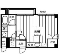自由が丘アルジャンポルトの間取り画像