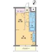 カスタリア千駄ヶ谷の間取り画像