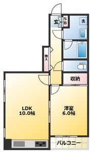 フレグランス田端の間取り画像