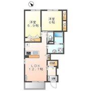 エクセ栗東の間取り画像