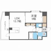 スプランディッド中之島WESTの間取り画像