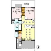 アヴェンセ A棟の間取り画像