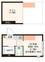 こぐまヴィラ旭丘の間取り画像