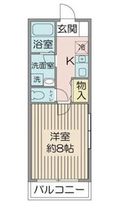 フォルムフェルト目黒の間取り画像