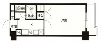 恒和レジデンスの間取り画像