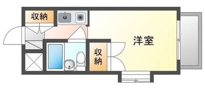 アルファ大供の間取り画像
