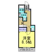 アンプルールリーブルBLOOMの間取り画像