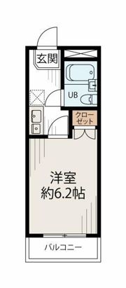 ドルチェマンション大木の間取り画像