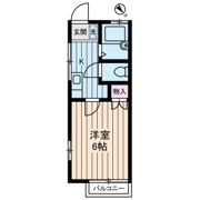 メゾンシレーヌの間取り画像