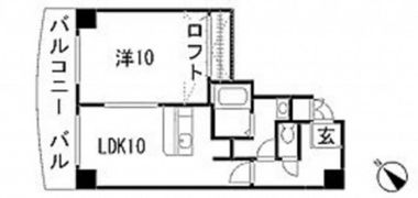鉄砲町 原田ビルの間取り画像