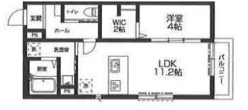ラシーネ越後山壱番館の間取り画像