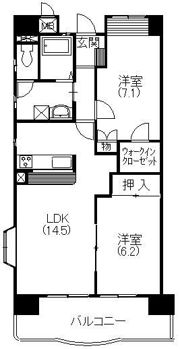 クオーリの間取り画像