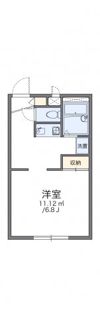 レオパレスサンライズⅠの間取り画像