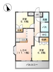 アクアサイド B棟の間取り画像