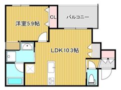 クラリスの間取り画像