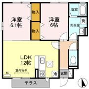 アブルームの間取り画像