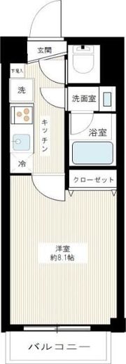 HY’s stage 西荻窪の間取り画像