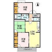 フレンドリー91 E棟の間取り画像
