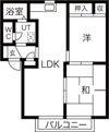 アーバンハイツ御幸山A棟の間取り画像