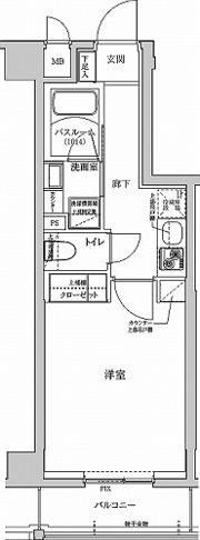 アルテカーサアリビエ東京イーストの間取り画像