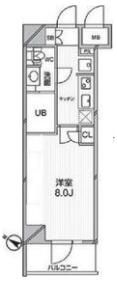 エルスタンザ文京千駄木の間取り画像
