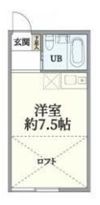 クロノス小平NORTHの間取り画像