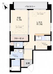 ルネス鶴見の間取り画像