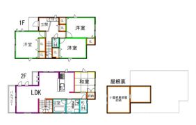 杉並区宮前2丁目戸建の間取り画像