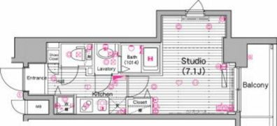 グランド・ガーラ横濱山下町の間取り画像