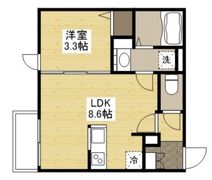 月光南観音八番館の間取り画像