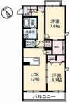 gardens Kawauchiの間取り画像