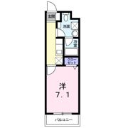 bell chambreの間取り画像