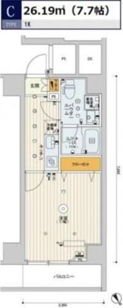 B CITY TABATA SKYCOURTの間取り画像