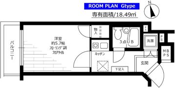 ステージファースト東麻布の間取り画像