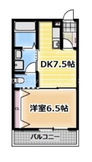 三福ロイヤルマンションの間取り画像