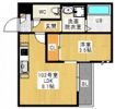 Grandtic R.I青崎の間取り画像