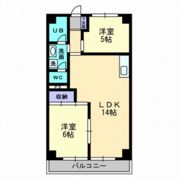 深可ヒュッテの間取り画像