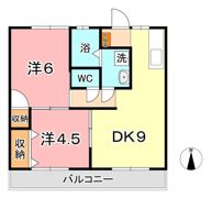 グランアムールもず Ⅰ棟の間取り画像