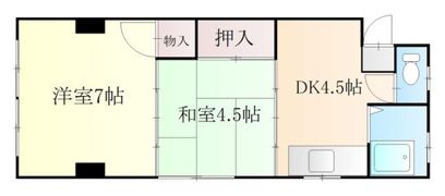 片岡ビルの間取り画像
