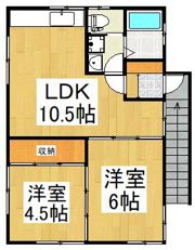 アサヒレジデンスの間取り画像