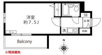 ライオンズマンション府中桜通りの間取り画像