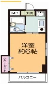 ジョリメゾン魚崎の間取り画像