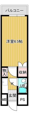 フラワーコート月出の間取り画像