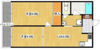 大産桜坂マンションの間取り画像