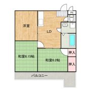 エスポワール神辺の間取り画像