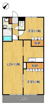 フォルティアの間取り画像