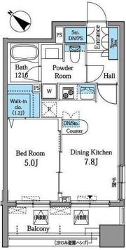 レジデンス横濱リバーサイドの間取り画像