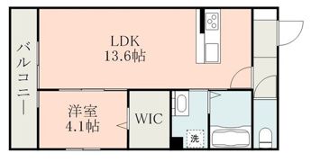 エテルノ西熊本の間取り画像