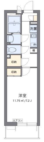 クレイノ港北Ⅱの間取り画像